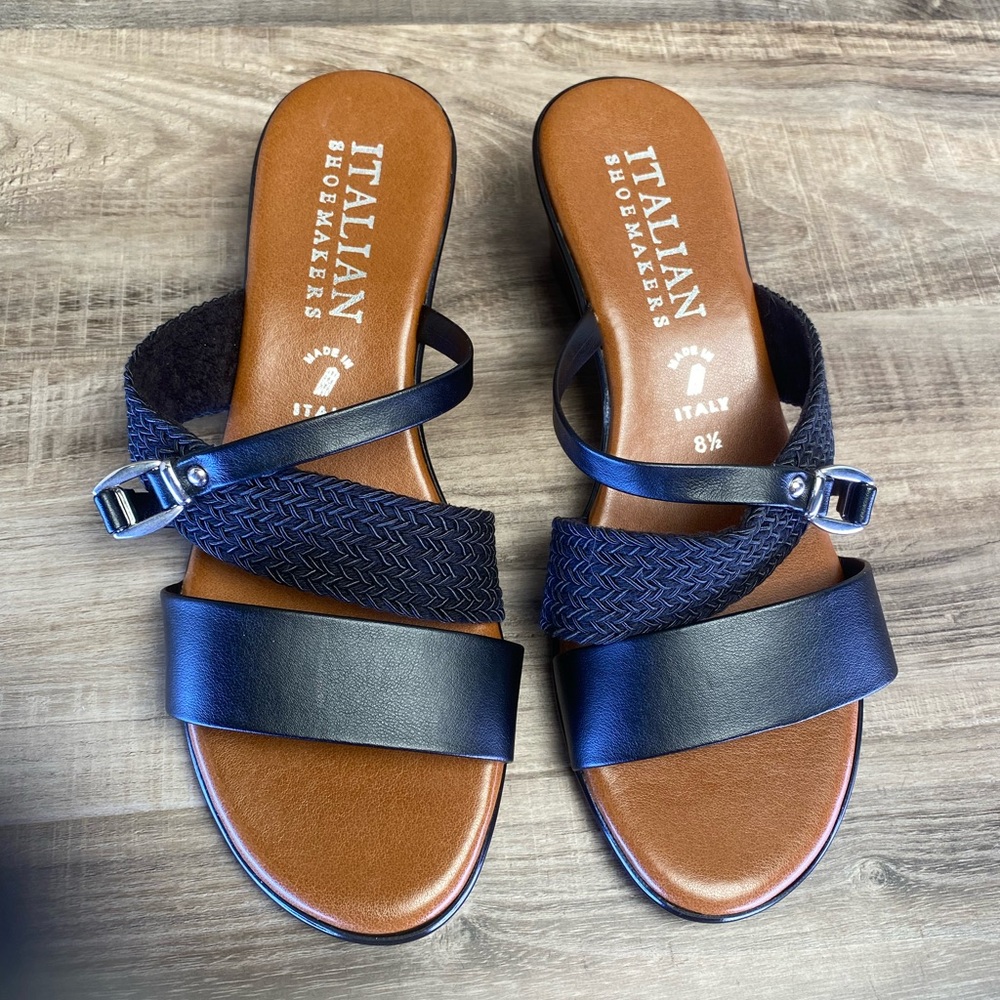 Black sandals New without tags or box, never worn